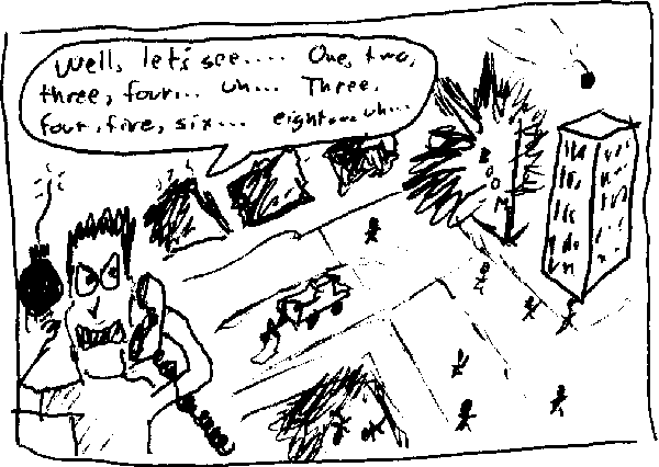 (Comic of terrorist mayhem here)