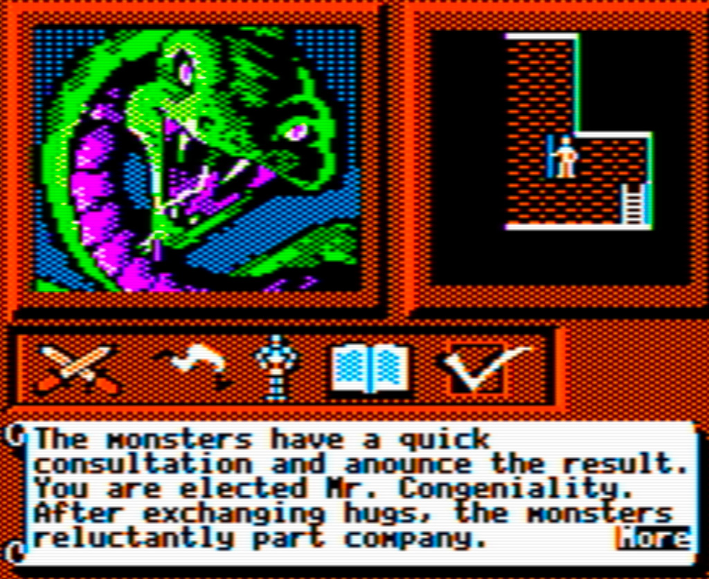 Snakes being congenial.