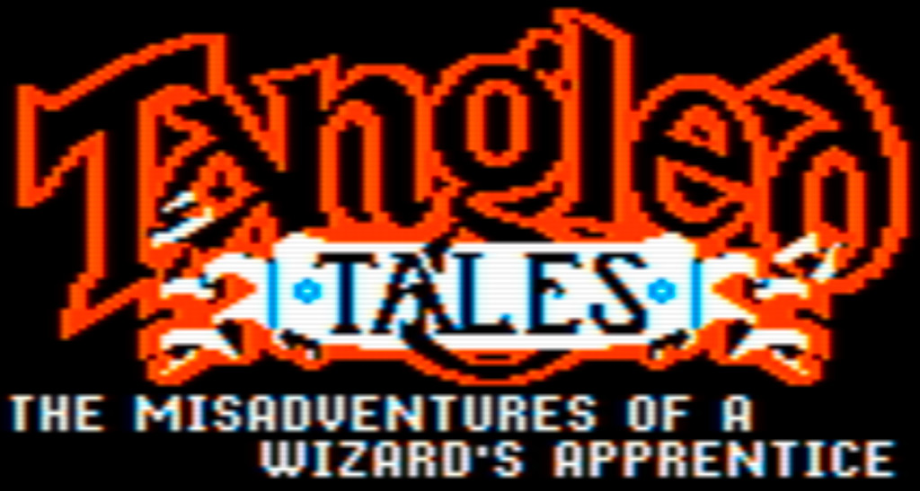 The title artwork of the game Tangled Tales